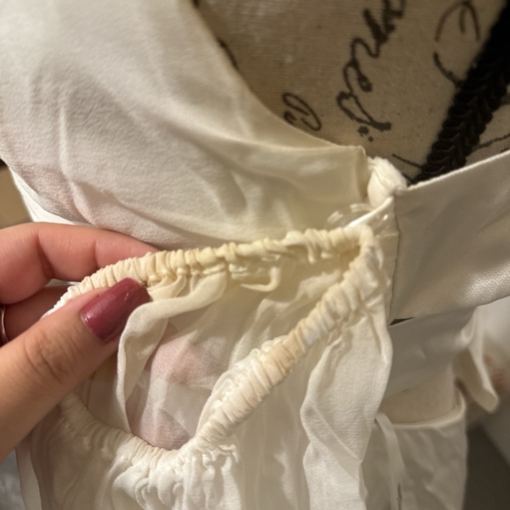 For Love And Lemons White Long Sleeve Dress - Picture 5 of 6